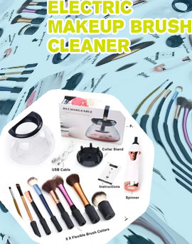 Electric makeup brush