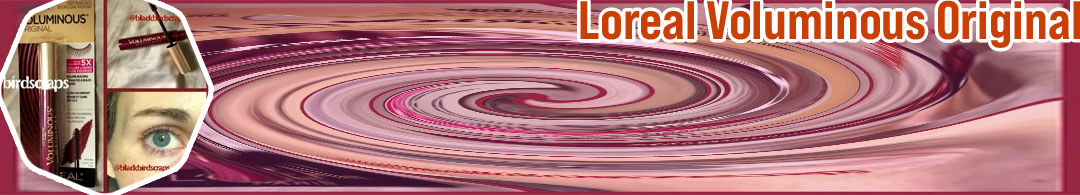 Loreal deep burgundy mascara