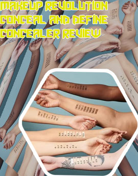 Makeup revolution define and conceal foundation