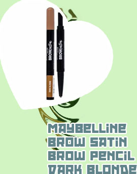 Maybelline brow satin dark blonde